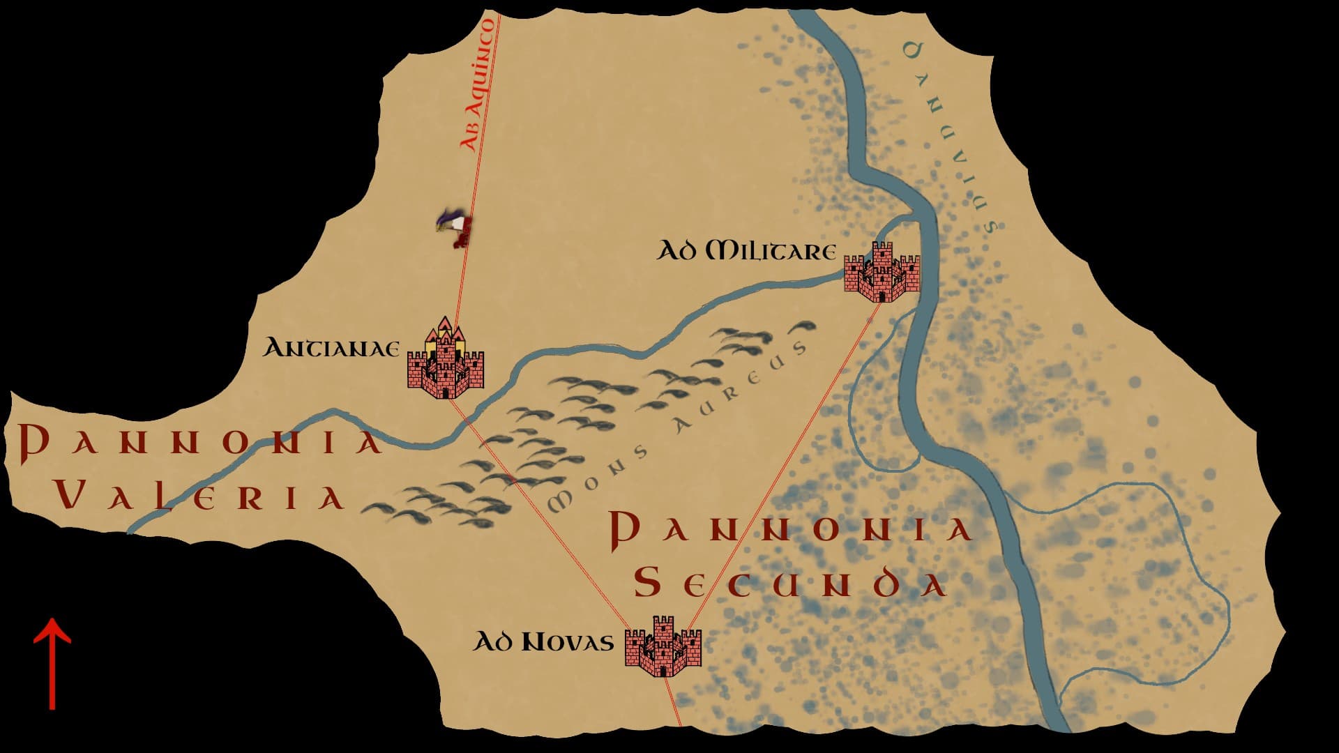 Rod of Asclepius gameplay screenshot showing the world map