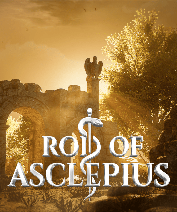 Rod of Asclepius vertical store capsule